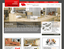 Tablet Screenshot of firstavenueoffice.com